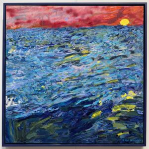Labyrinth of light in ocean movement